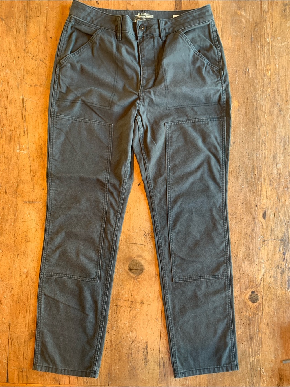 Rei Black Cargo Charcoal Gray  Utility Pants